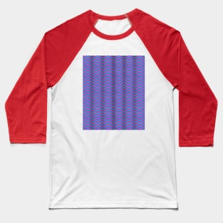 Retro 80s Dunes - Stripes Baseball T-Shirt